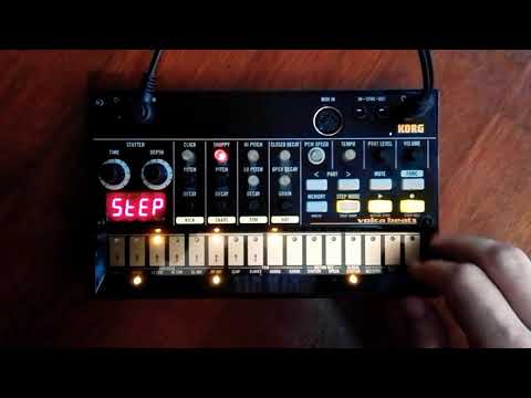 Radiohead | 15 Step - Korg Volca Beats pattern cover in 5/4 signature