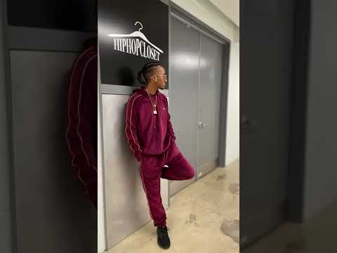 Kangol Velour Maroon TrackSuit Set