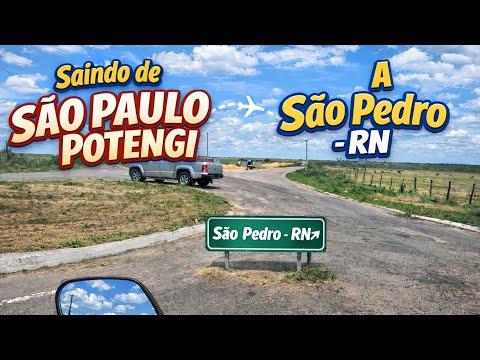 RN-120 e RN-203 Rumo a São Pedro-RN — estrada, paisagens e aventura pelo interior do RN