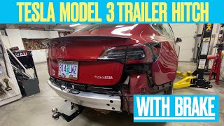 Tesla Model 3 Tow Hitch & Wireless Trailer Brake Installation (Part 1)