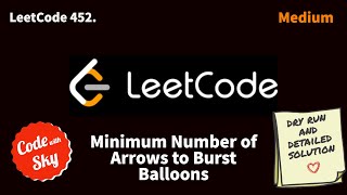 Download the video "452. Minimum Number of Arrows to Burst Balloons || Leetcode || C++ || Hindi"
