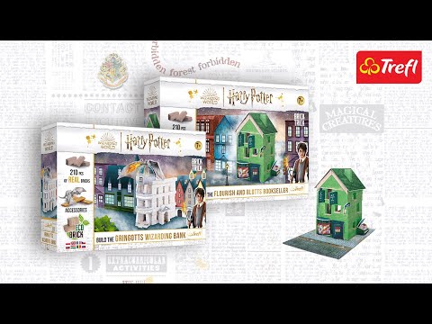 Buduj z cegły - klocki ceramiczne Brick Trick Harry Potter nowości