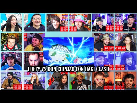 Luffy VS Don Chinjao Haki Clash Reaction Mashup | One Piece Episode 646
