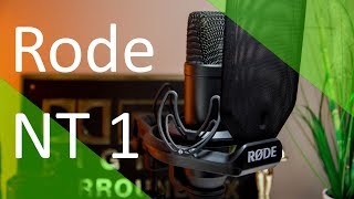 Video thumbnail for Rode NT1 Review + Soundcheck [German/Deutsch] by Radioactive Movies