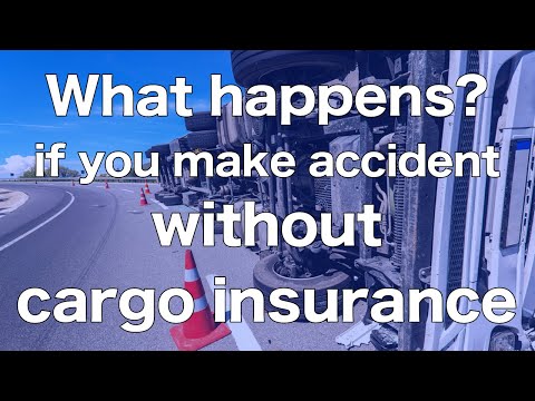 Tragedy of an accident without cargo insurance from actual experience. The Importance of Insurance.