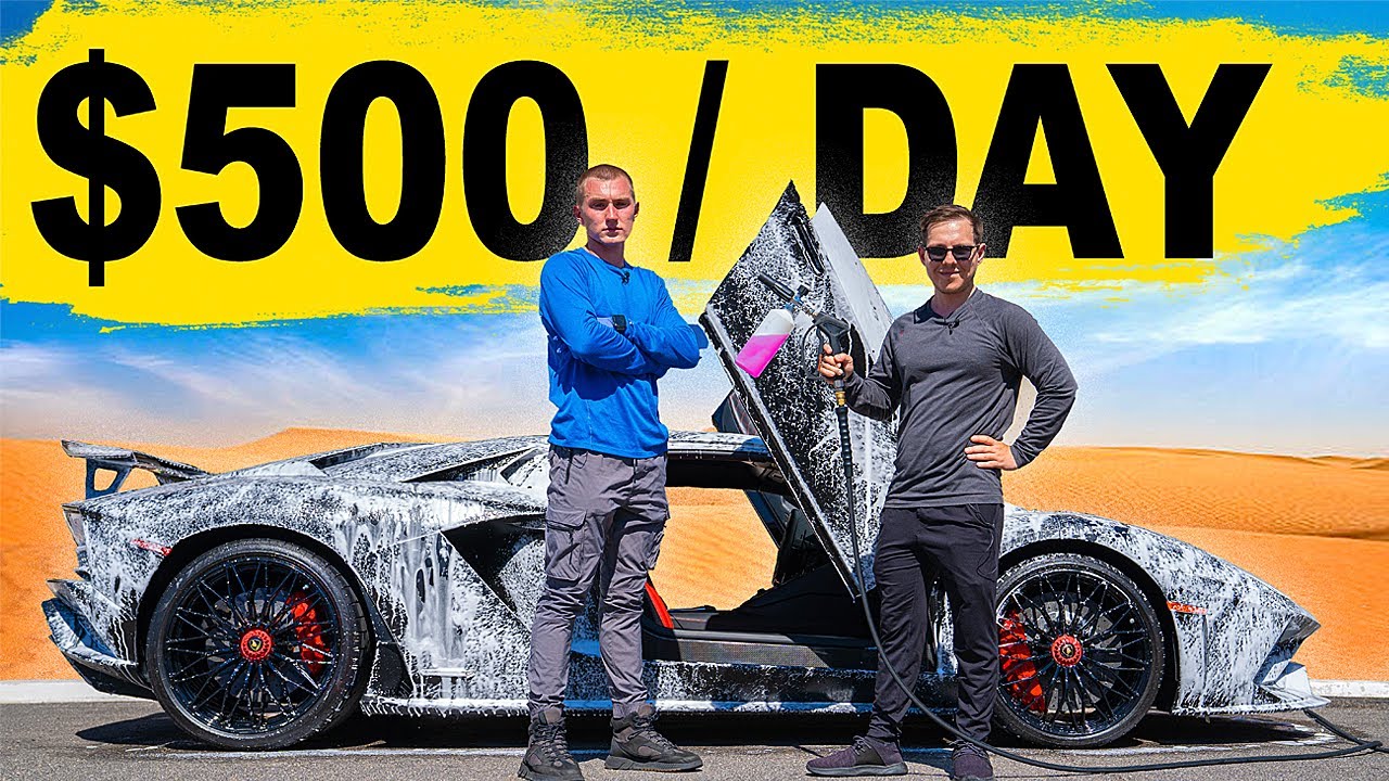 Making $500 Per Day Washing Cars | Undercover Millionaire