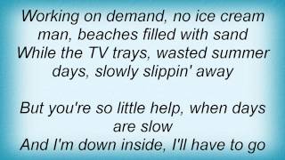 Death Cab For Cutie - Tv Trays Lyrics