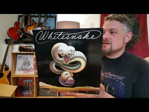 WHITESNAKE Trouble Vinyl Record Unboxing