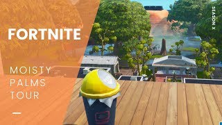 Fortnite Season X Moisty Palms + Prison Tour [NO COMMENTARY]