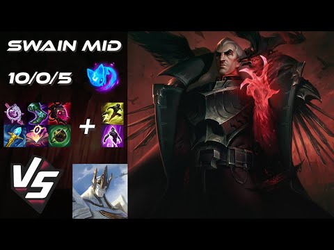 MID Swain vs Galio - NA Challenger Patch 25.21