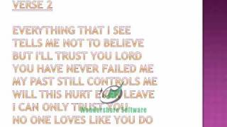 James Fortune and F.I.Y.A - I Trust You Lyrics