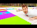 We Made A Giant BOARD GAME Winner Gets