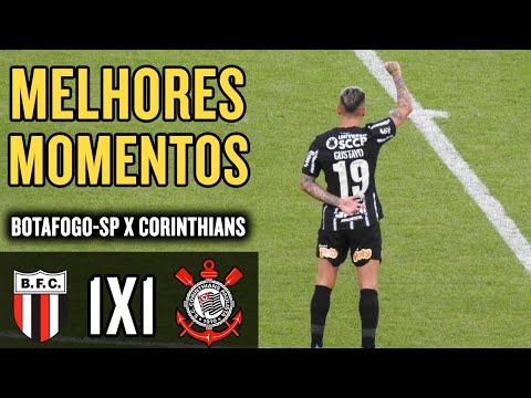 FALHA DE QUEM? | Botafogo-SP 1 x 1 Corinthians - Gols e Melhores momentos - Campeonato Paulista 2022