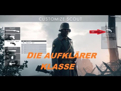Battlefield 1 - Scout Class erklärt