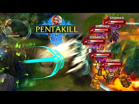 PERFECT PENTAKILL MOMENTS IN LEAGUE OF LEGENDS #15