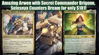 Amazing Arwen with Secret Commander Brigone – Selesnya Counters Dream for only $181! ⚔️✨
