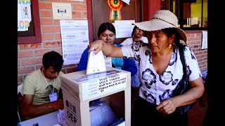 Präsidentschaftswahl in Bolivien - erste Runde