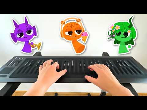 Sprunki Animated Series Intro but recreated in REAL LIFE!