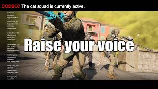 【CODBO7】　The cat squad is currently active.