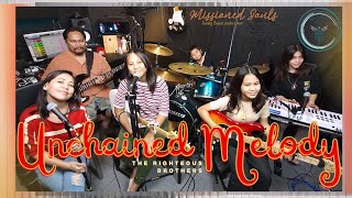 UNCHAINED MELODY - The Righteous Brothers | Missioned Souls - family band studio cover