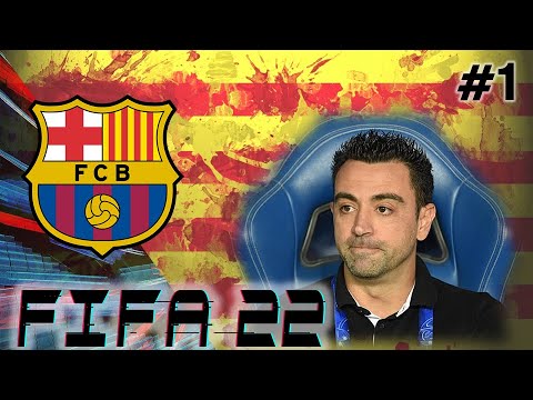 FIFA 22 Barcelona Career Mode EP1 | Xavi Hernandez