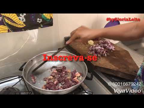 Churrasquinho de panela e farofa #byGloriaLeite