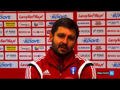 Konferencja po meczu Wisła Płock - Chrobry Głogów