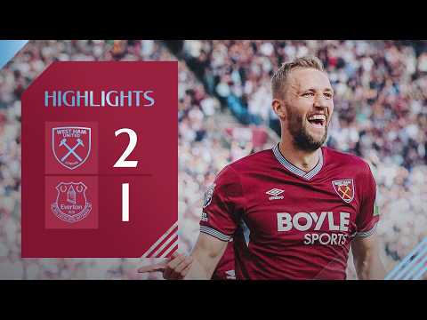 웨스트햄 VS 에버턴 2:1 프리미어리그 스포츠하이라이트