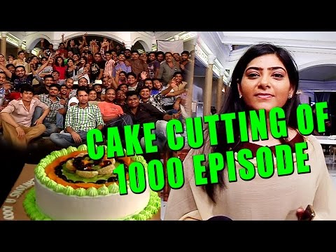 CAKE CUTTING CELEBRATION OF 1000 EPISODE  "SUHANI SI EK LADAKI"