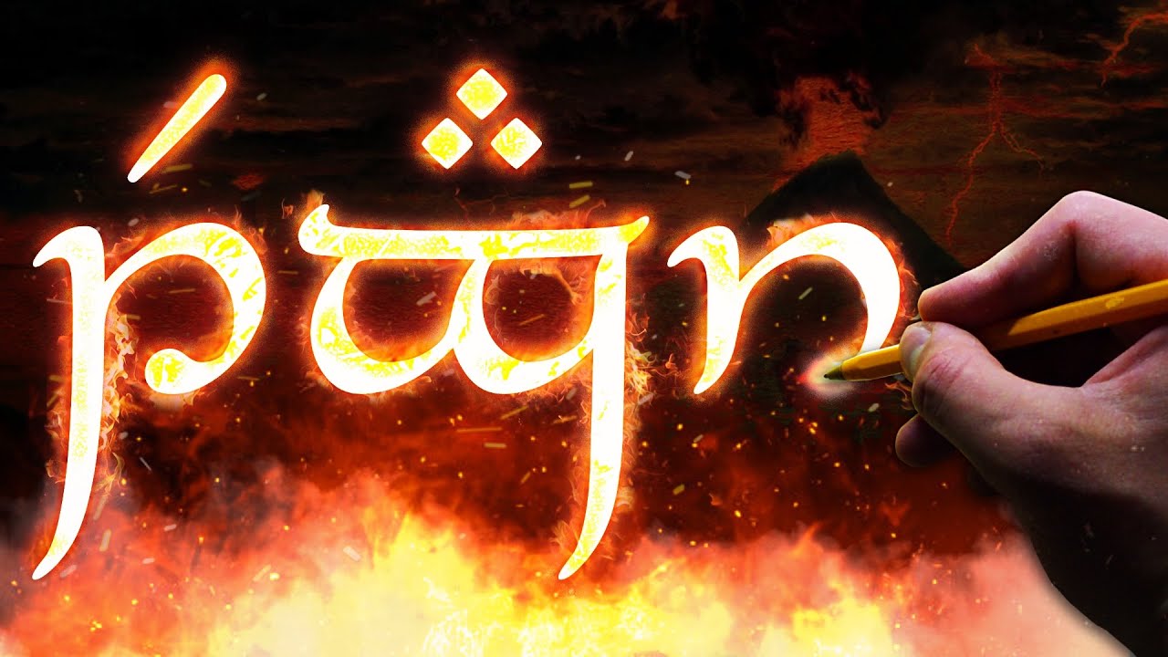 Learning Tengwar In 24 Hours (Elvish Alphabet)