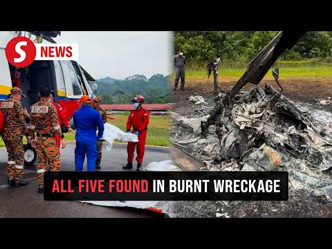 All five bodies of Sarawak heli crash victims recovered