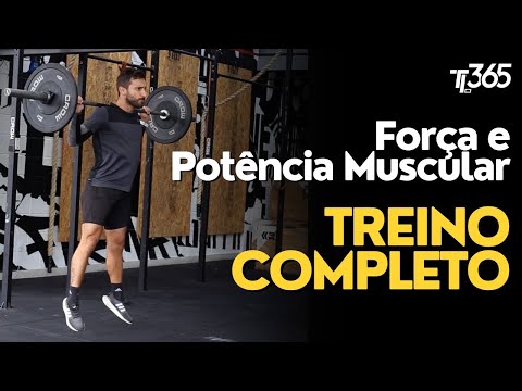 Força e Potência Muscular no Esporte + Treino COMPLETO