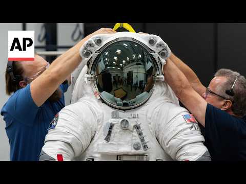 Meet the team tailoring spacesuits for lunar astronauts