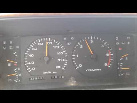 Nissan Patrol Y60 5.43 axle gears Road-RPMs-Speed