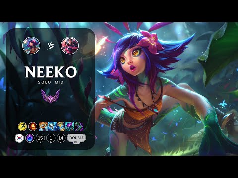 Neeko Mid vs Irelia - KR Master Patch 14.1