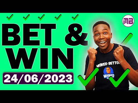 FOOTBALL PREDICTIONS TODAY 24/6/2023 | SOCCER PREDICTIONS TODAY | BETTING TIPS #footballbetting