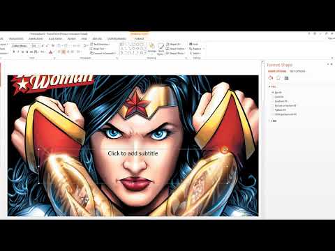 How to Insert Picture Background in Powerpoint Slides?