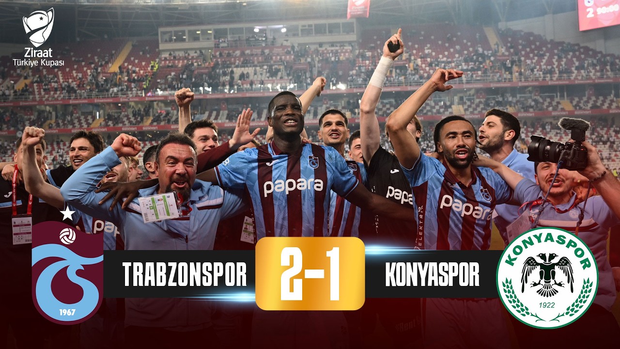 Maçın Tamamı | Trabzonspor 2 - 1 Konyaspor | 2025-2026 Ziraat Türkiye Kupası Finali
