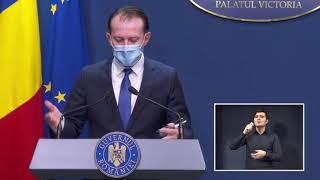 3/25/21: Briefing de presă la finalul ședinței de guvern