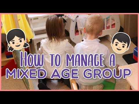 Tips on Working with a Mixed Age Group