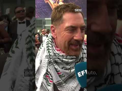 GAZA | Javier Bardem denuncia el genocidio en Gaza en los Emmy | EL PAÍS