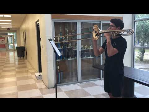 2019 NC All State Orchestra Audition - Elijah Van Camp-Goh, trombone