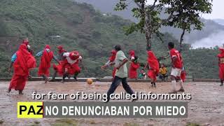 The bravery of an indigenous tribe that protests against land mines