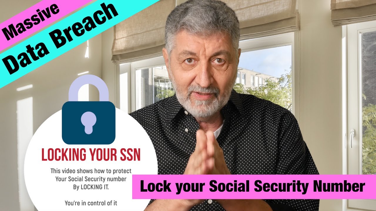 Protect your Social Security Number!  How to Lock it to be safe.
