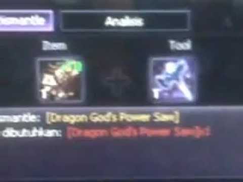 dismantle DRAGON GOD SAW+10