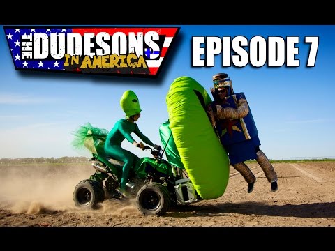 ROBOTS VS ALIENS - Dudesons In America Episode 7