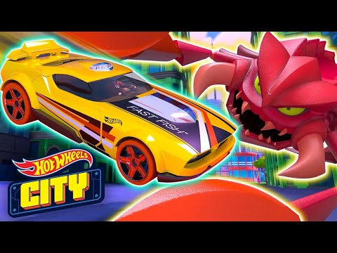 Capa de Os Supermecânicos Protegem a Cidade Hot Wheels! Os Momentos Mais Épicos!