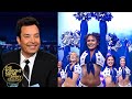 Dallas Cowboys Cheerleaders Perform Thunderstruck The Tonight Show Starring Jimmy Fallon