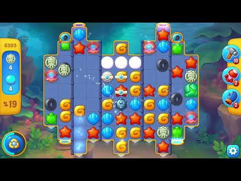 [FISHDOM Walkthrough] Level 6303 Super Hard (Qua màn - Fishdom)