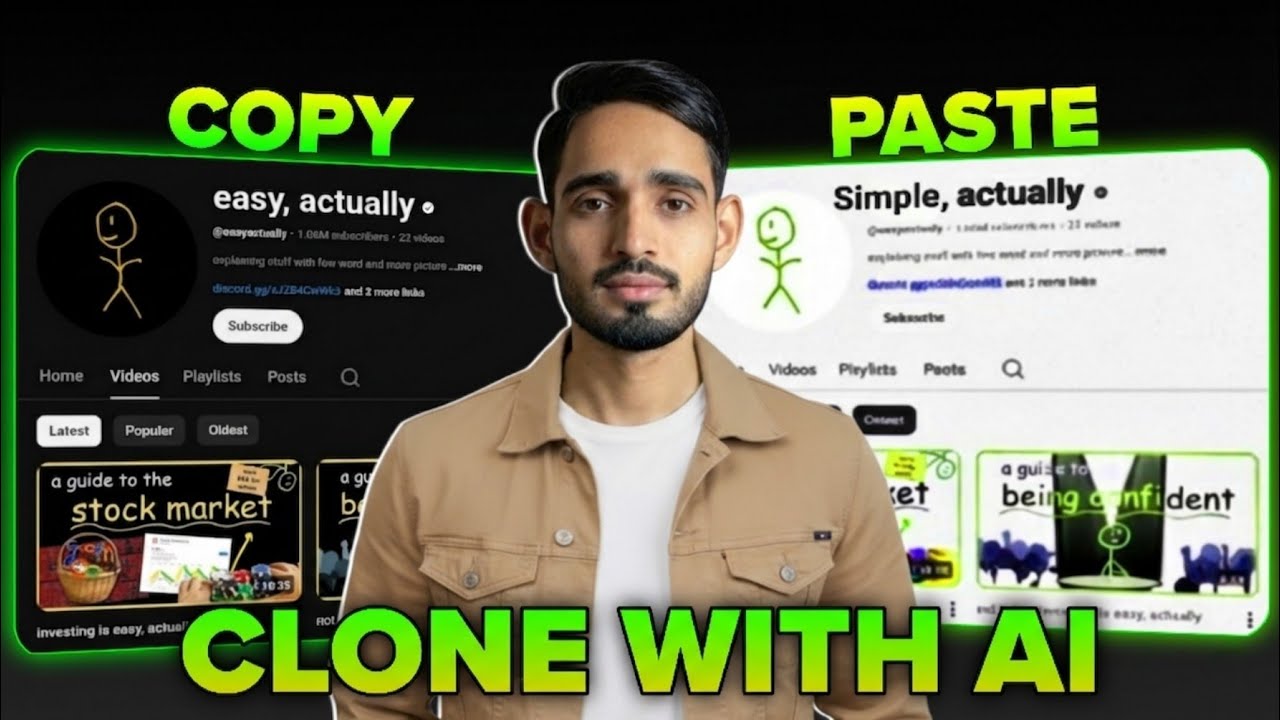 Clone ANY Youtube Channel With AI For Free (Youtube Automation Hack)